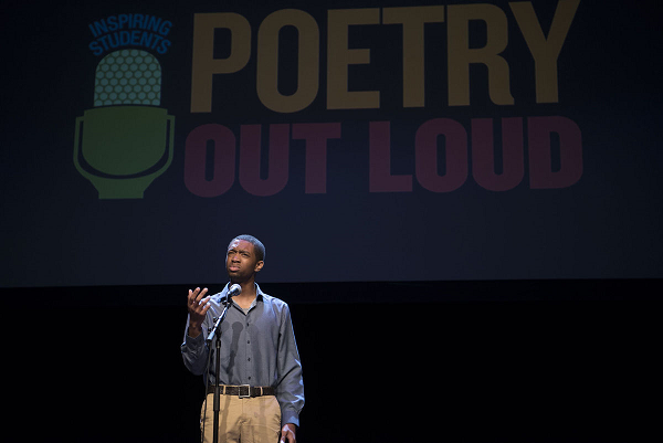 Ahkei Togun Wins Poetry Out Loud National Championship