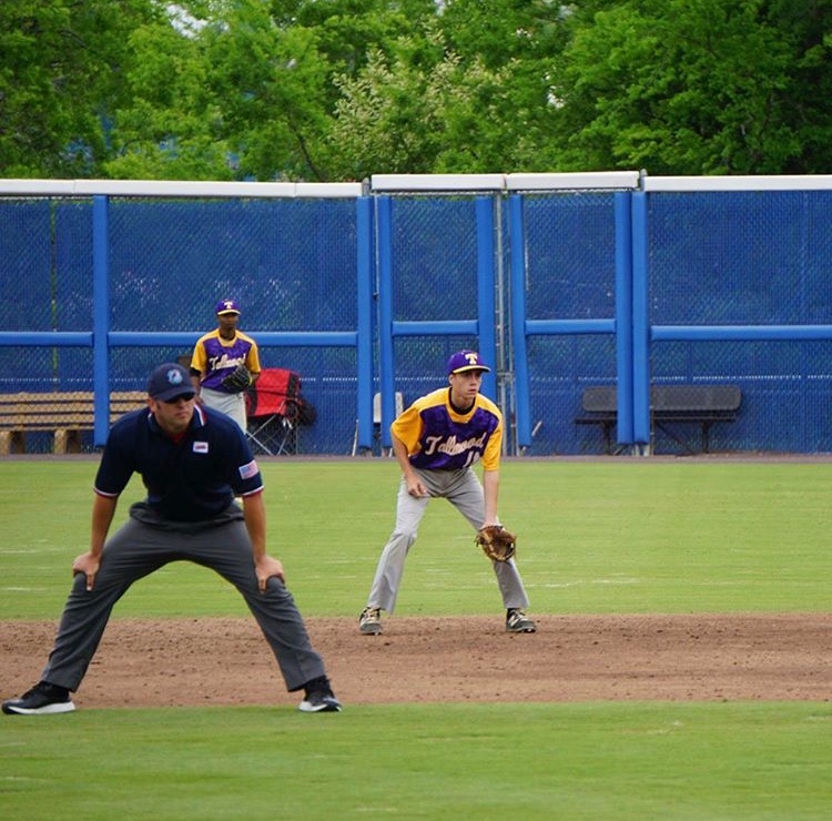 Tommy Myint 11th grade Baseball player in action