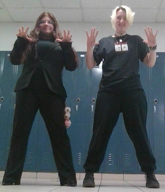 Elizabeth Godwin and Kacey Moulton