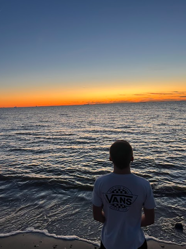 Mason Hagel at the Chesapeake Bay