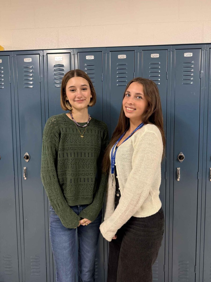 Makayla Novacek and Addyson Mang
