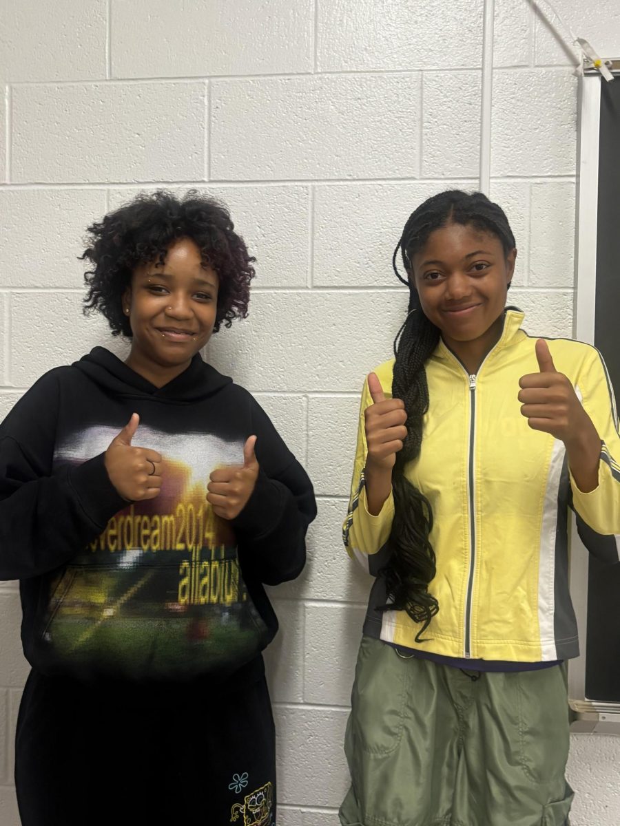 Caliyiah Brown and Madison Lawton