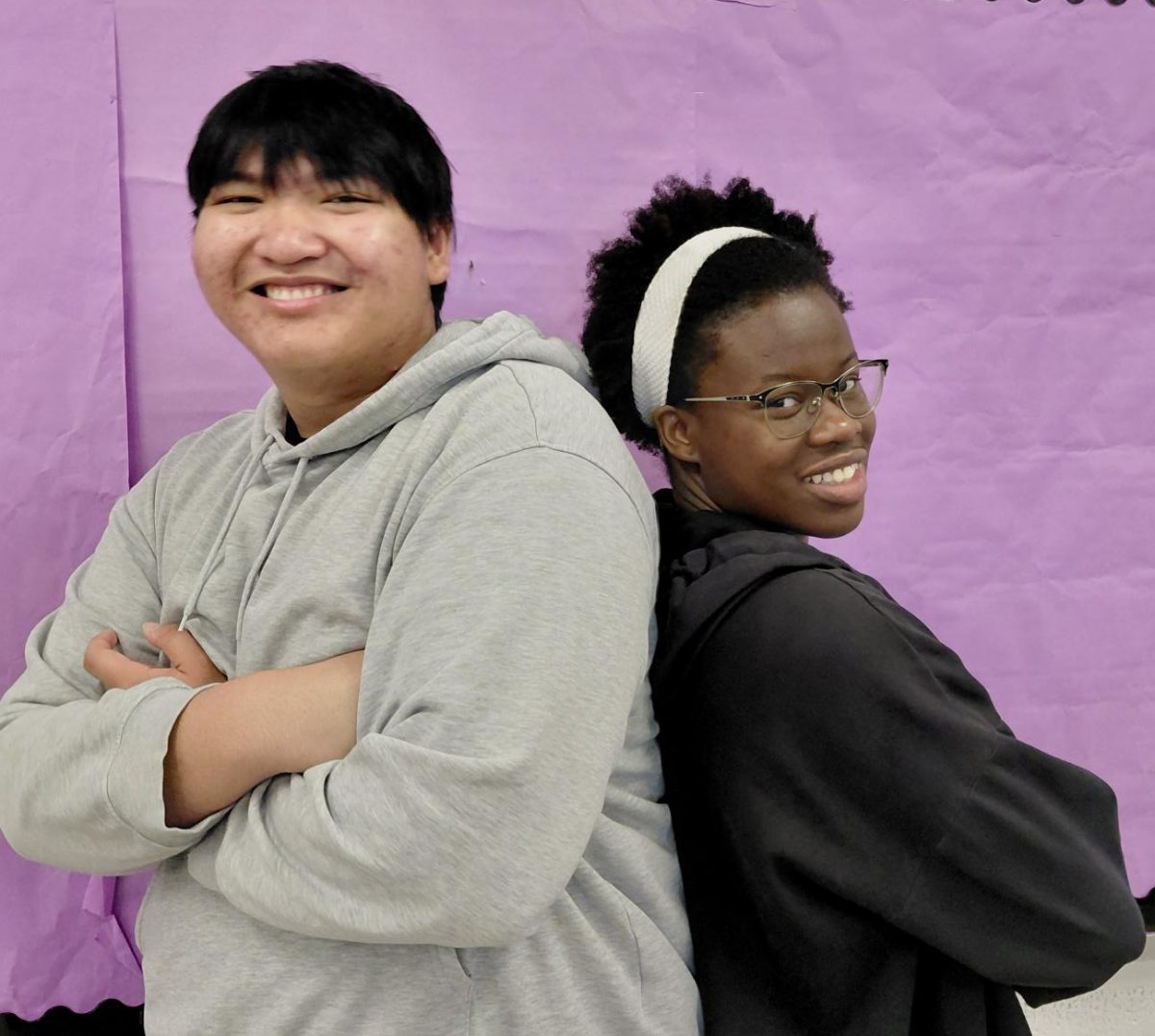 Lola Korode and Tu Le smiling beautifully.